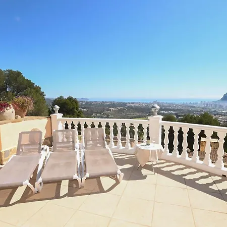 Luxury Sea View Oltamar - Single Level - Private Pool - Full Privacy * Calp