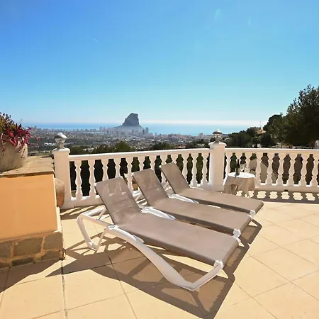 Luxury Sea View Oltamar - Single Level - Private Pool - Full Privacy Villa Calp